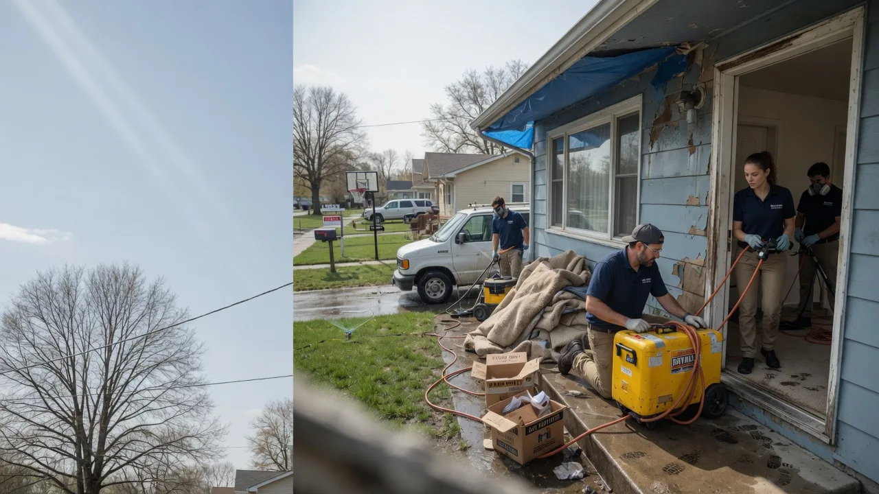 Basement Flood Cleanup in Clinton, LA near me